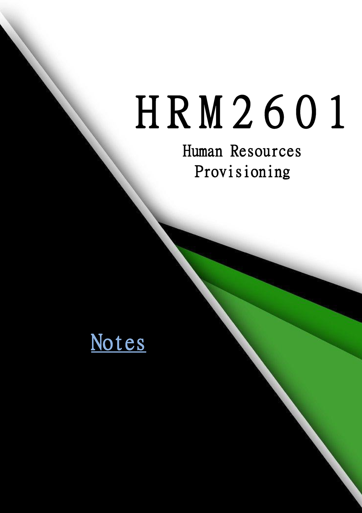 hrm2601 assignment 3