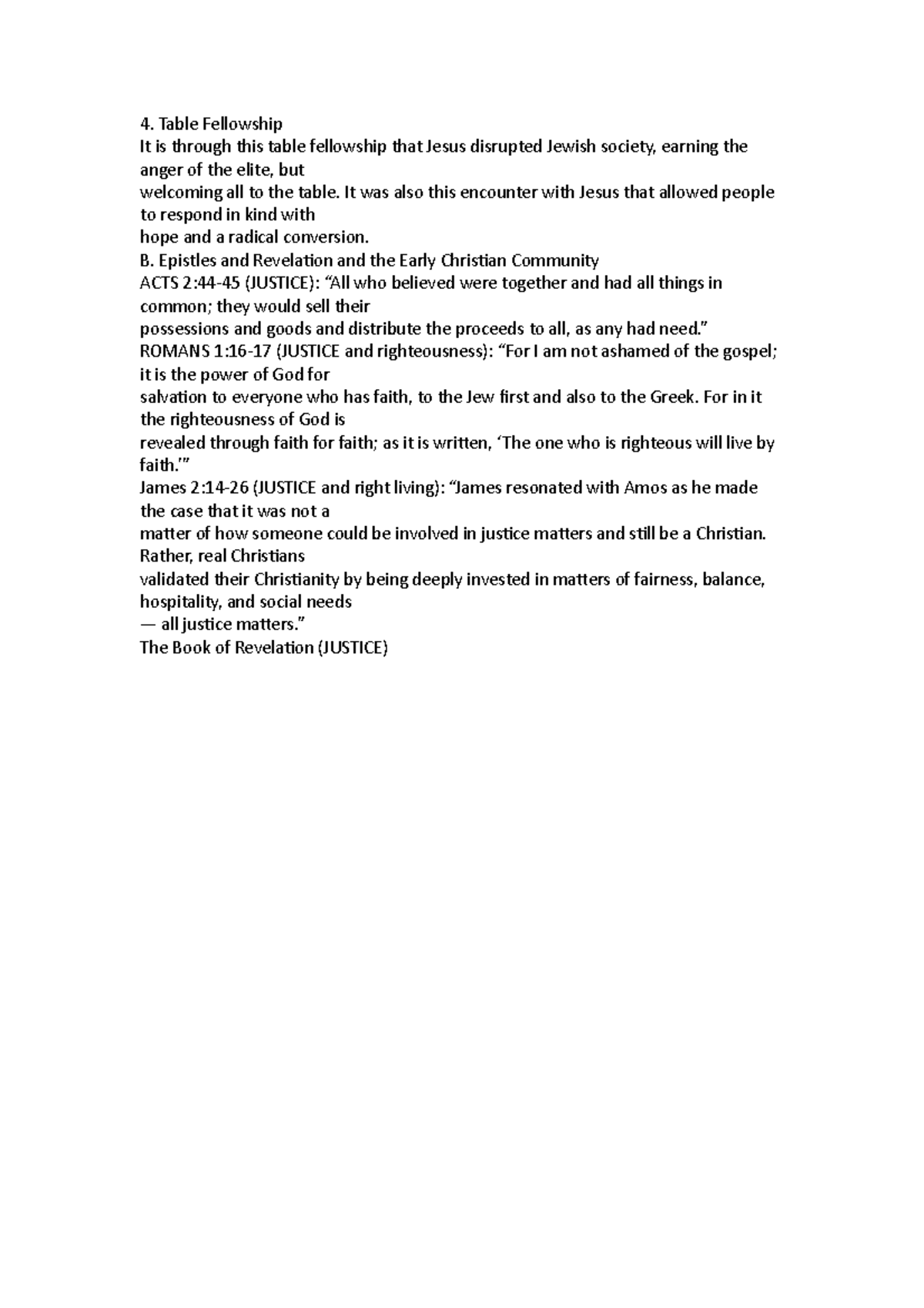 Table of fellowship - The field hospital marshals - Table Fellowship It ...