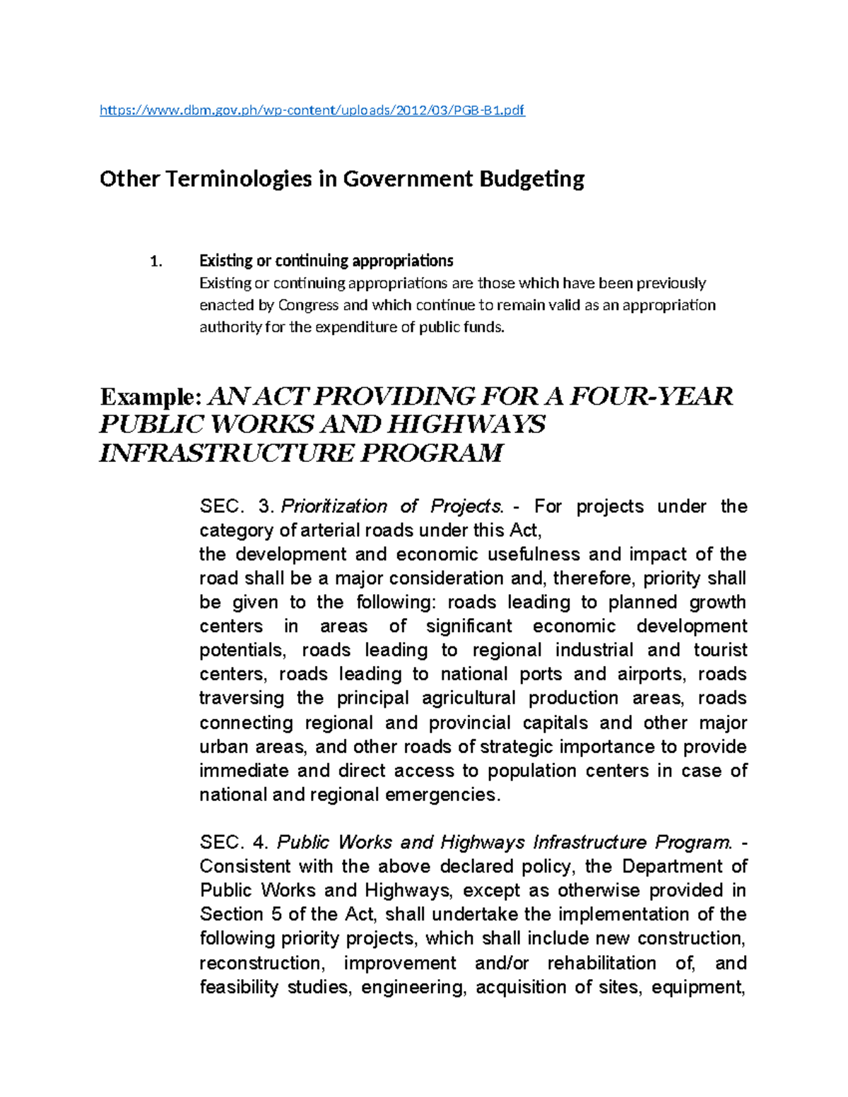 Additional Part 2 - this is my class notes,enjoy - dbm.gov/wp-content ...