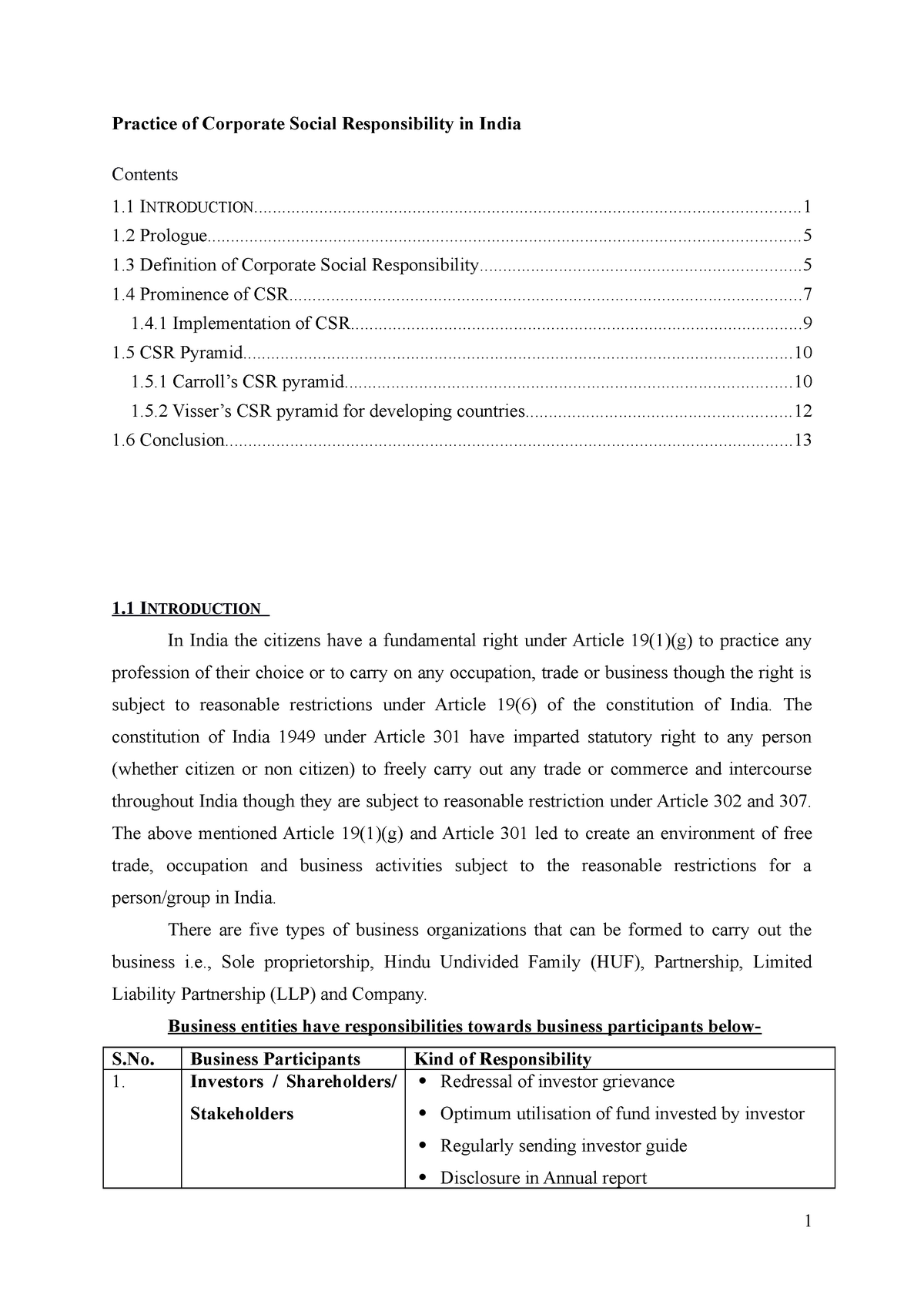 corporate social responsibility thesis questionnaires