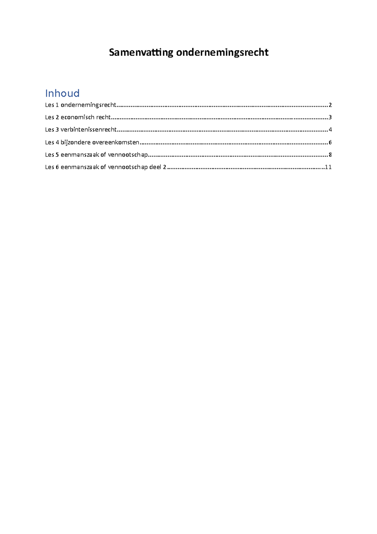 Samenvatting Ondernemingsrecht Tweede Editie - Samenvatting ...