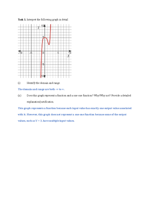 [Solved] Task 1 Interpret the following graph in detail i Identify the ...