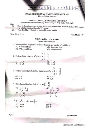Unit 2 - Vector Calculus - Module – 2 Vector Calculus Review of vectors ...