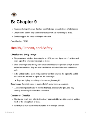 Chapter 16 of Developmental Psychology - / B: Chapter 16 Psychosocial ...