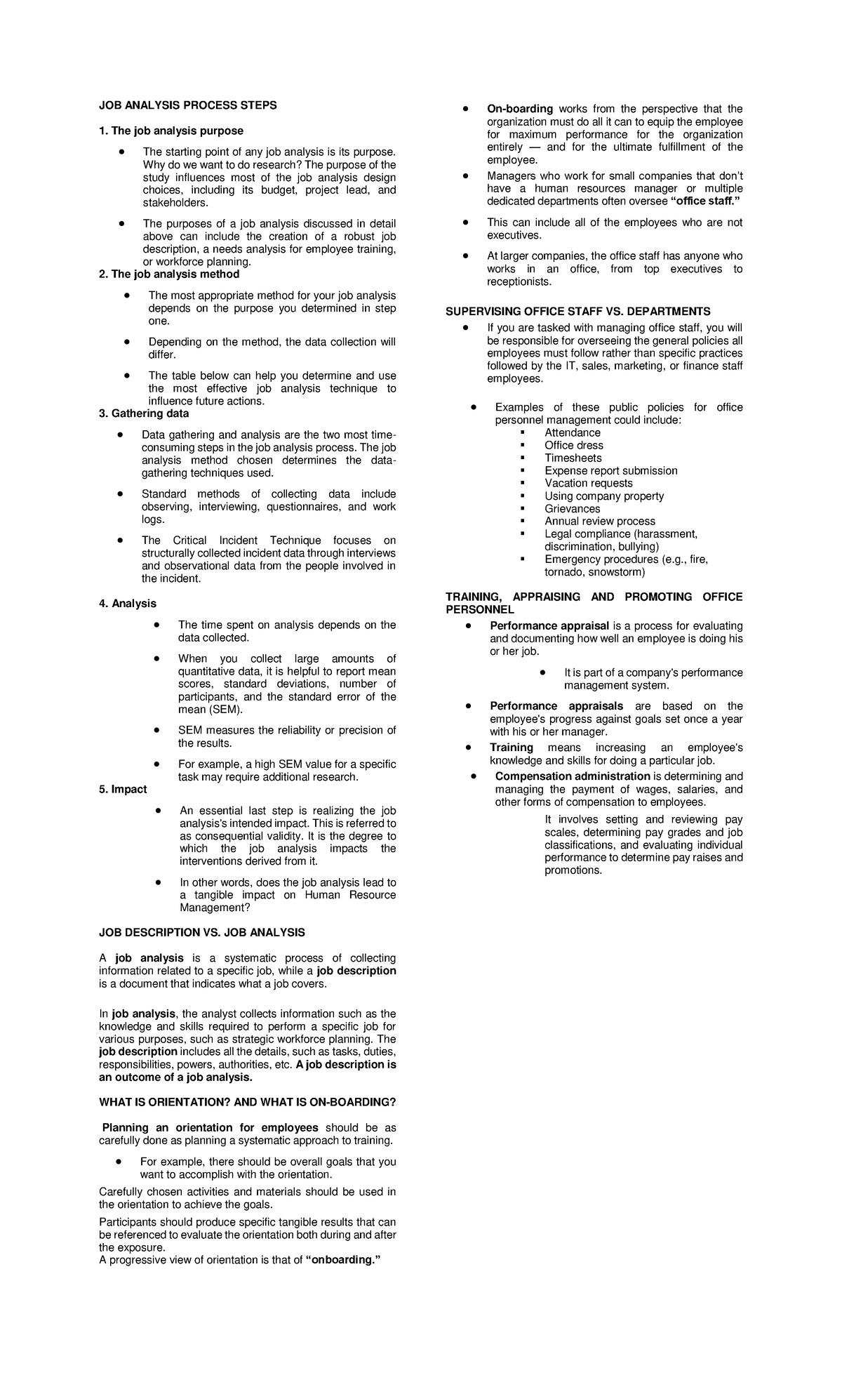 job-analysis-process-steps-job-analysis-process-steps-1-the-job