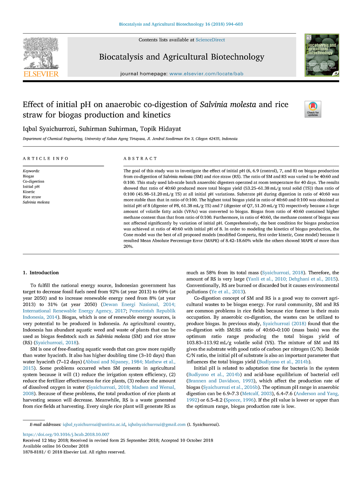 1s2 jhkh Contents lists available atScienceDirect Biocatalysis and