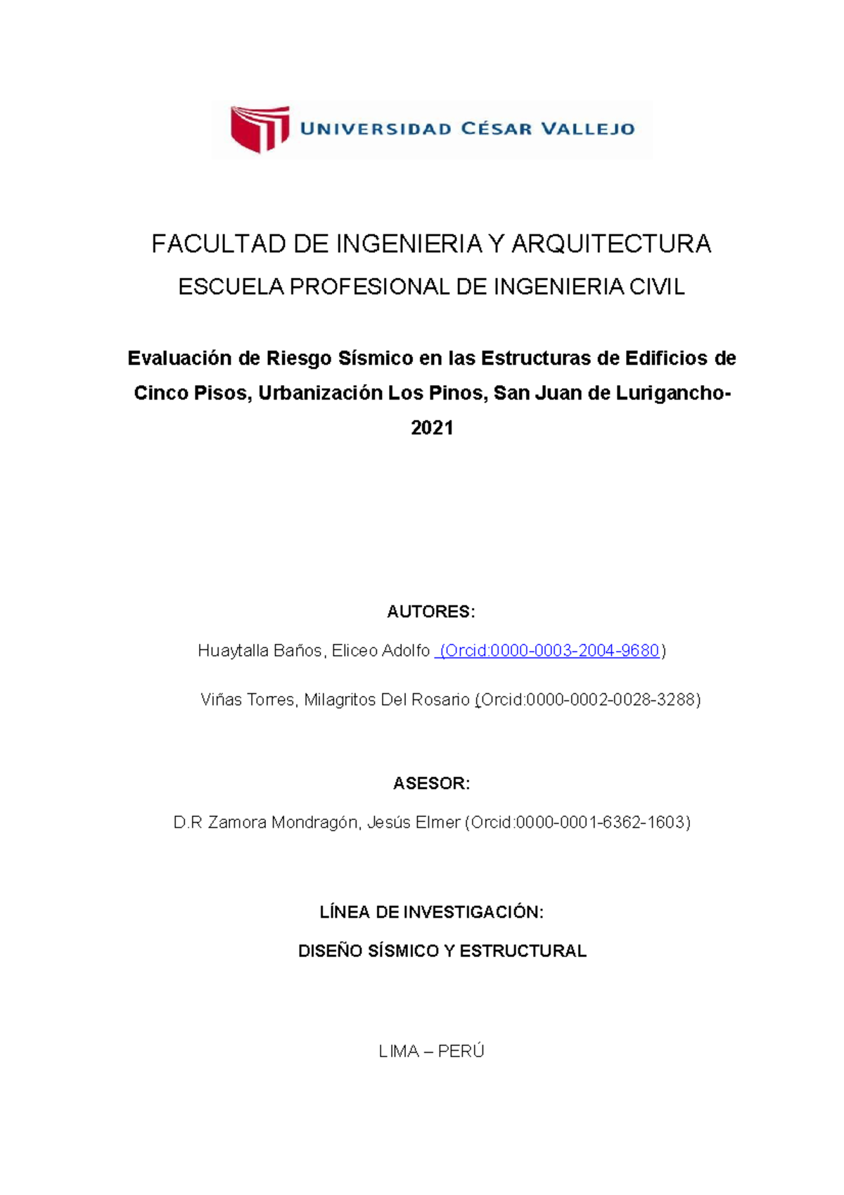 Articulo DE Revision-001-2021 - Ingenieria Civil - UCV - Studocu