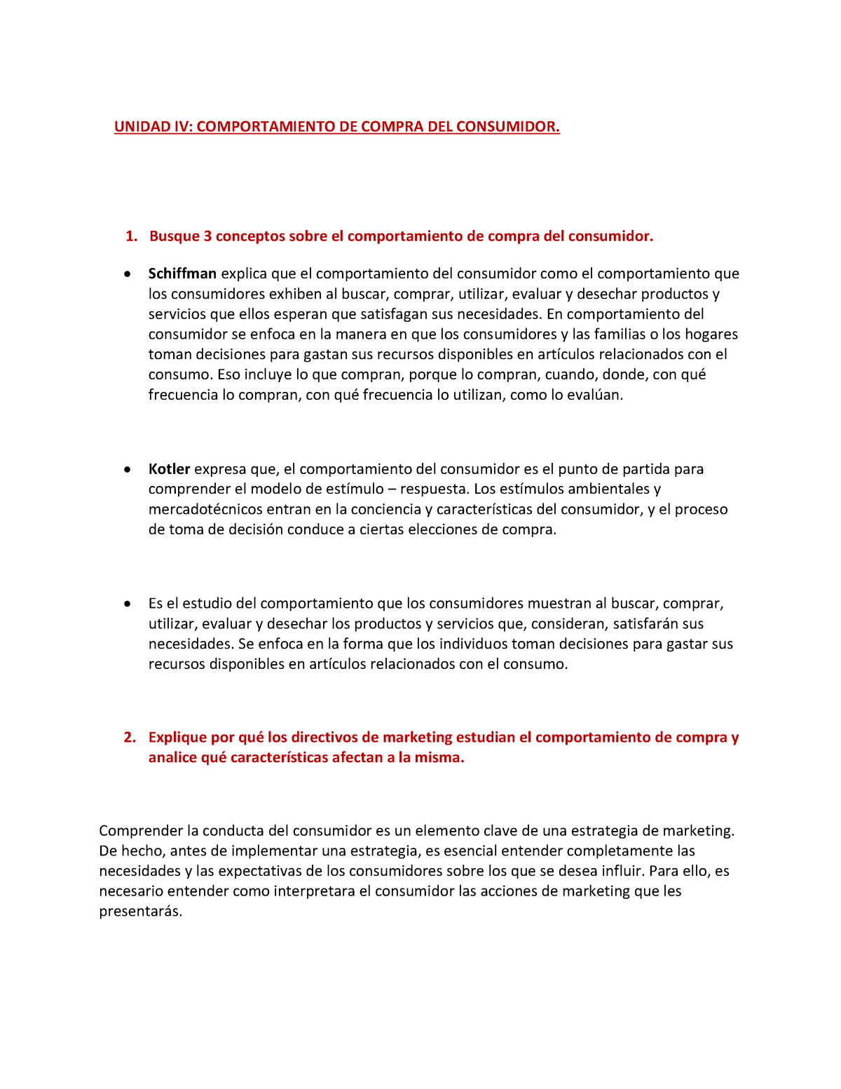 Mercadotecnia-Grupo N5 - COMPORTAMIENTO DE COMPRA DEL CONSUMIDOR Y DE LAS  EMPRESAS 1. MERCADOS DE - Studocu