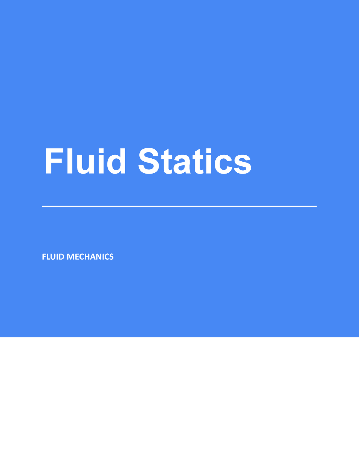 Fluid Statics - Study Notes - Copyright © 2014-2020 TestBook Edu ...