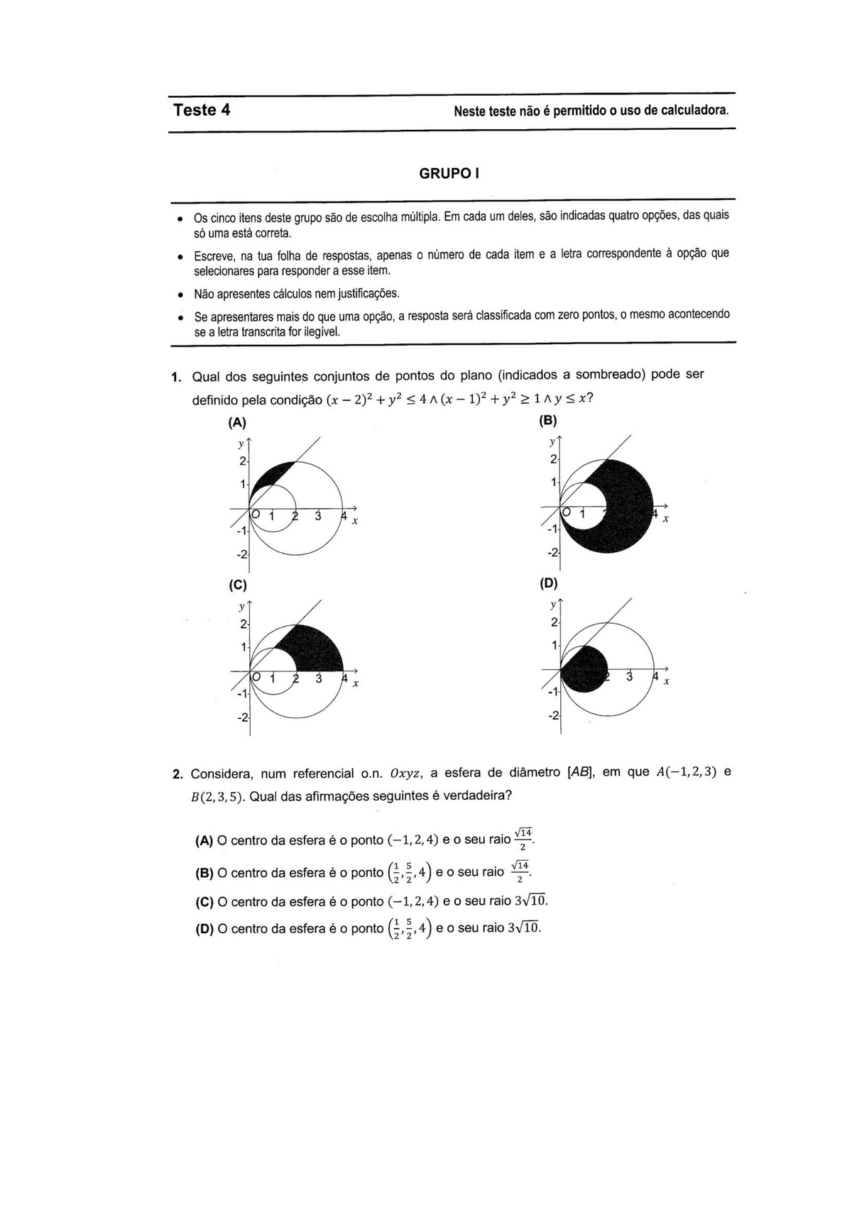 3Ficha 9 - Matemática B - Studocu