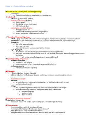 Psyc 305 Lesson 3 - Lecture 3 Notes For Psyc 305, Summer Semester 2021 ...