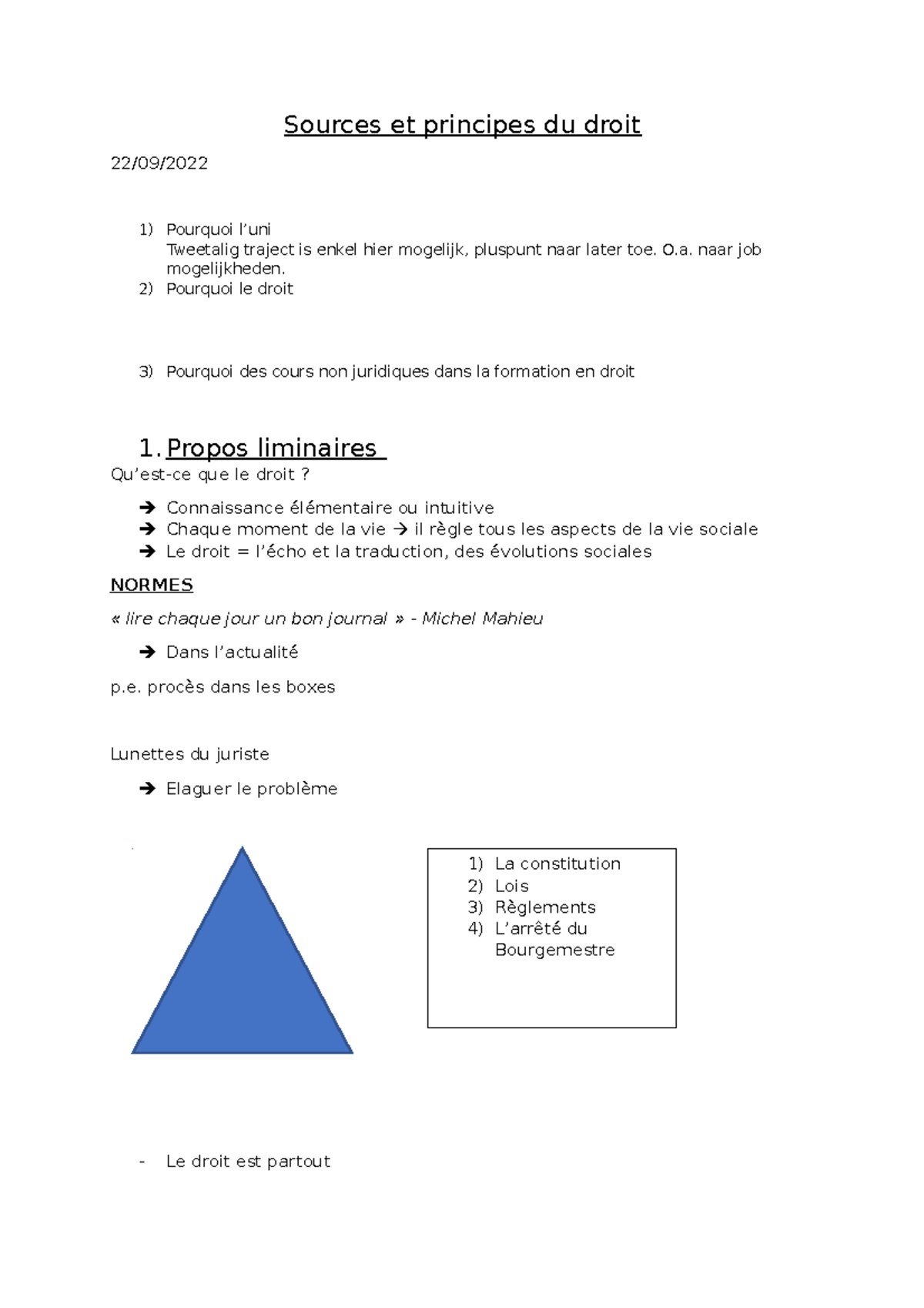 Sources et principes du droit les 1 - Sources et principes du droit 22 ...