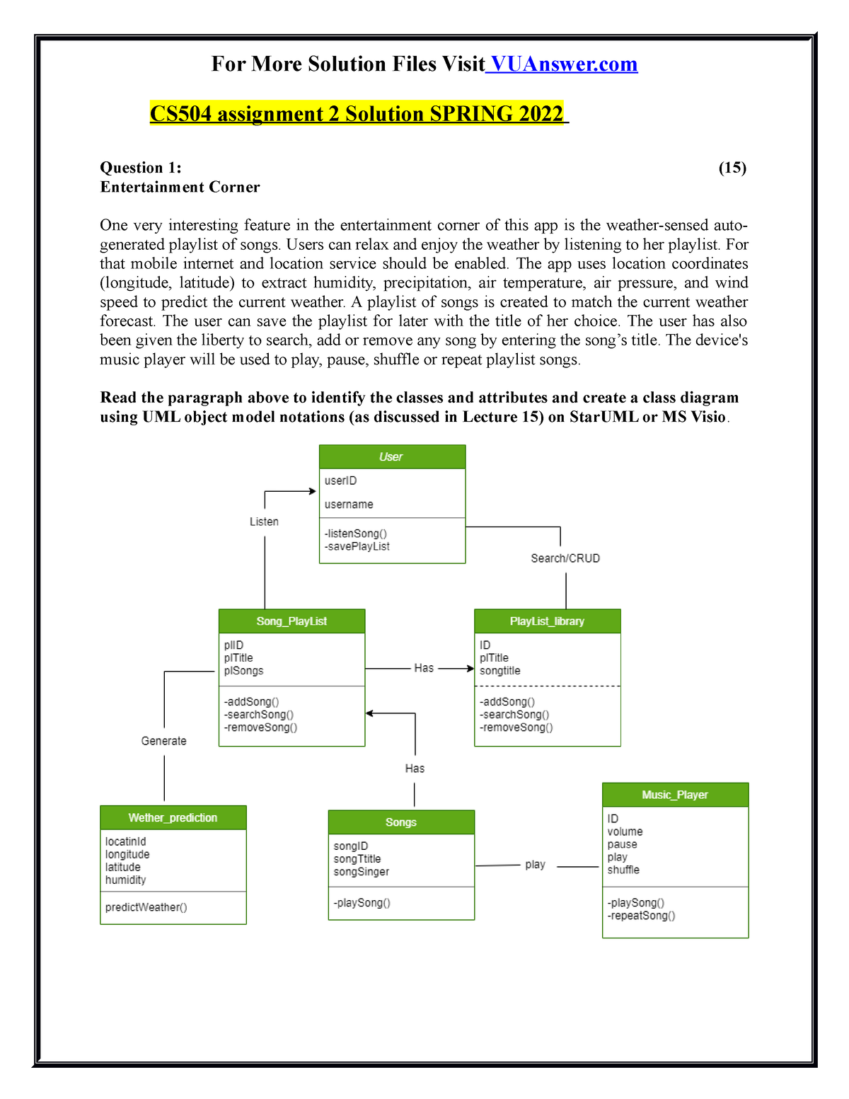 cs504 assignment 2 solution file 2023