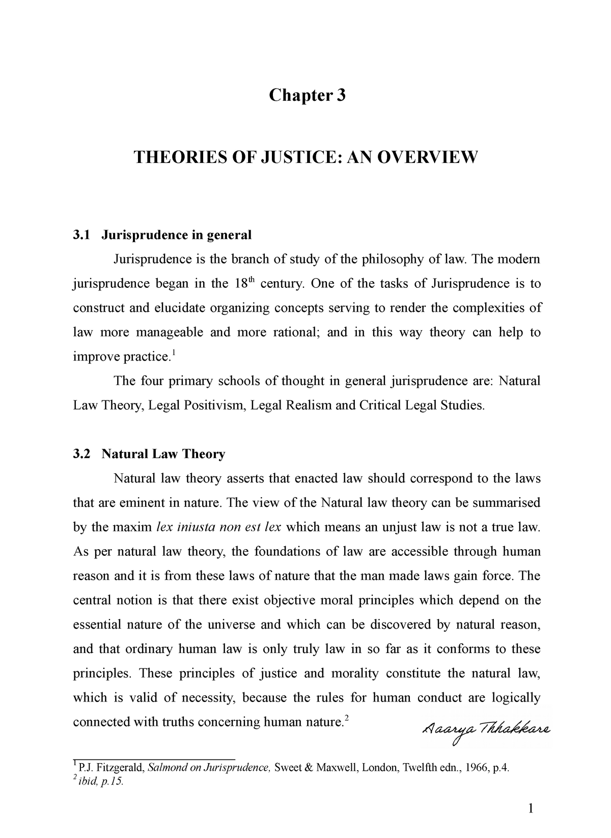 case study related to jurisprudence