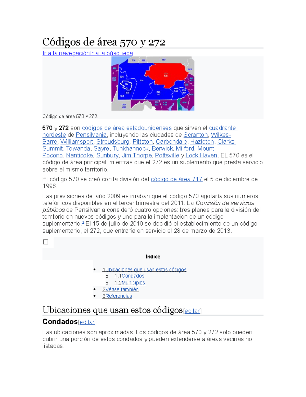 Códigos de área 570 y 272 adjkvnklsdzv Códigos de área 570 y 272 Ir a