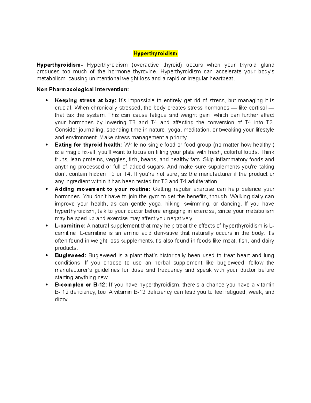 quiz1-midterm-clin-pharm-hyperthyroidism-hyperthyroidism