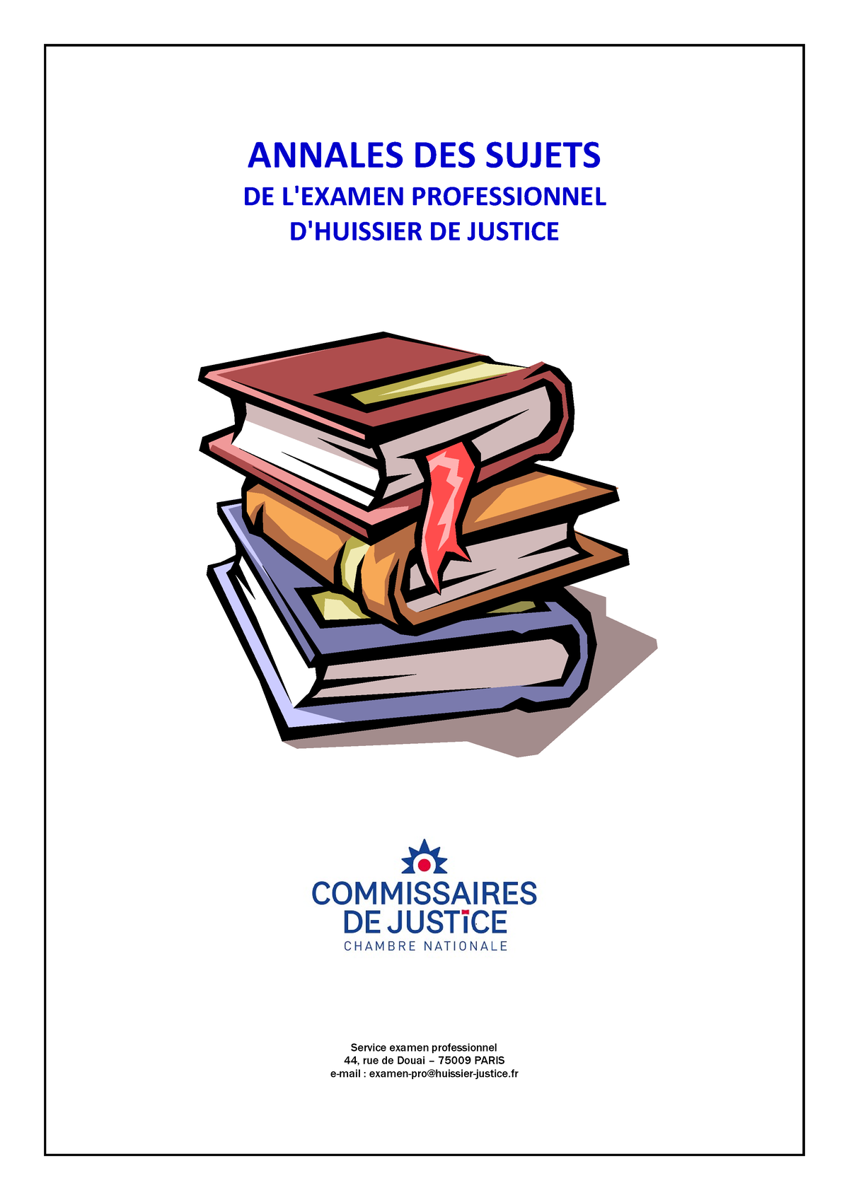 Annales Des Sujets Des Examens Professionnels - ANNALES DES SUJETS DE L ...