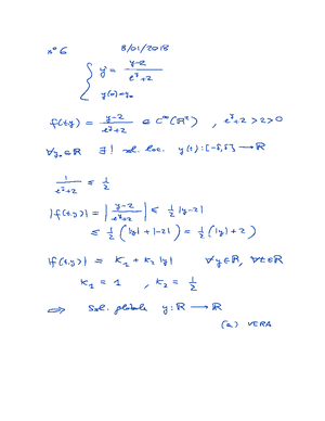 Formulari Analisi 2 - Analisi Matematica 2 - Studocu