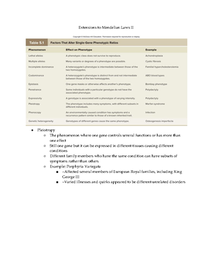 Chapter 13 Notes - Summary Genetics And Health - Chapter 13 Notes Slide ...