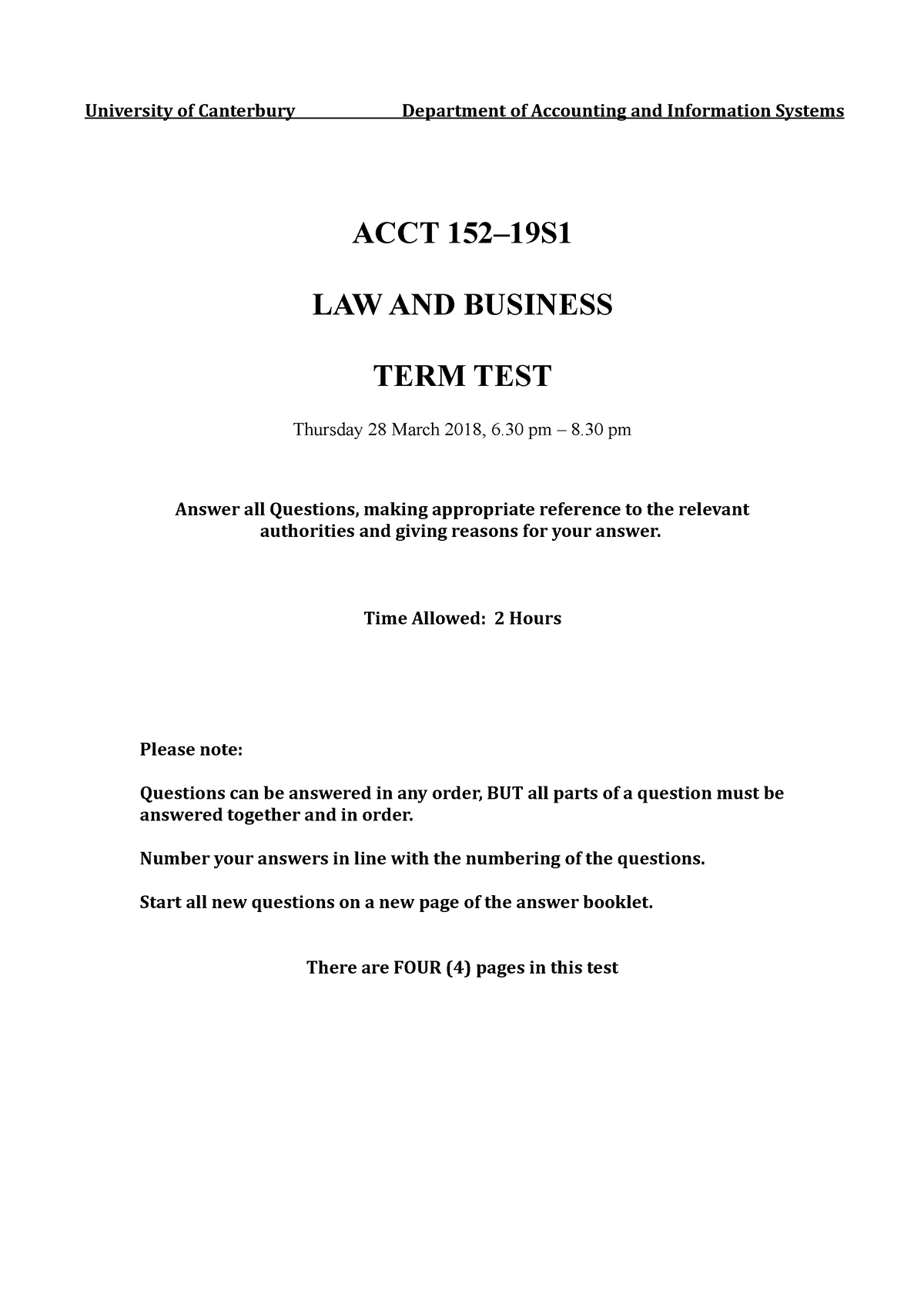 acct152-19s1-test-mid-term-test-law-and-business-ucnz-studocu