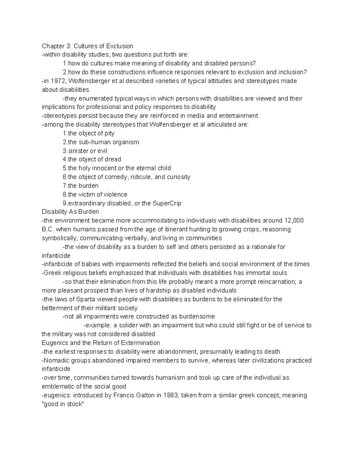 Chapter 3 Cultures of Exclusion Textbook Foundation and Philosophy of ...