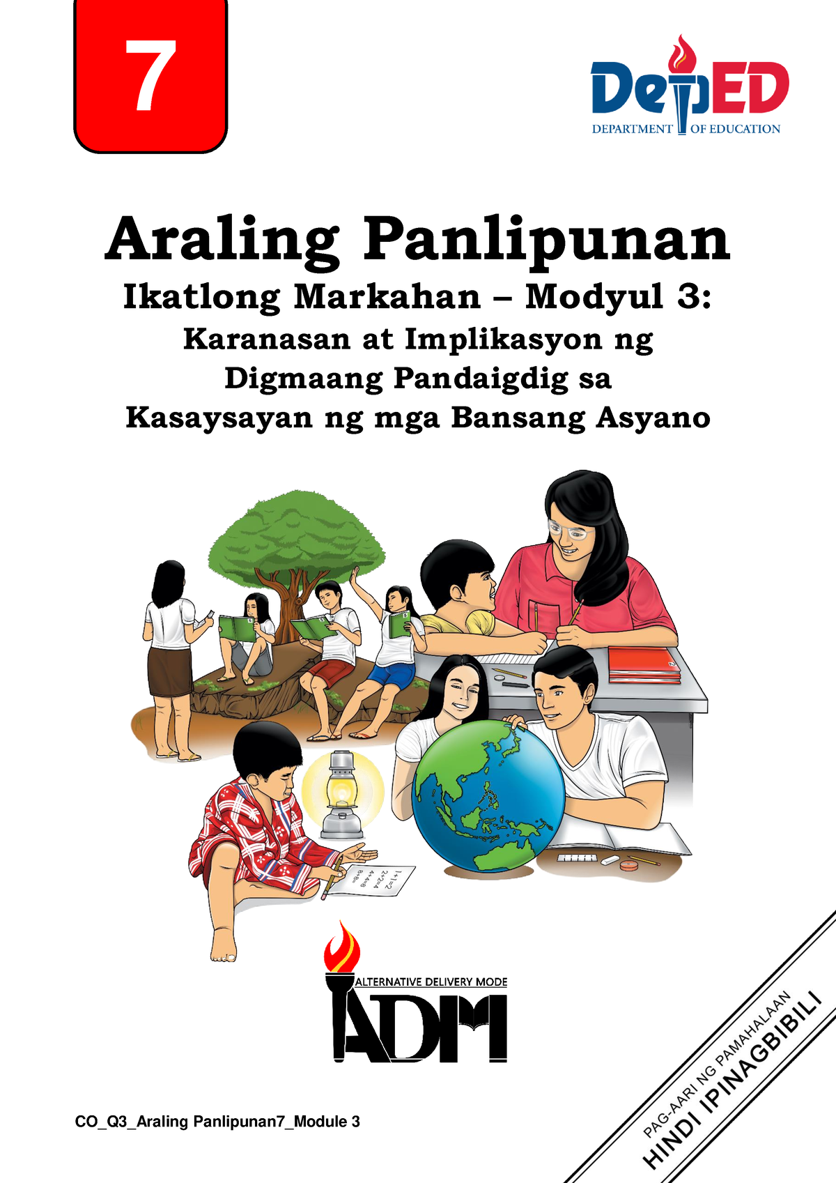 AP7 Q3 Modyul 3 - Ap Englisg Panlipunan - Araling Panlipunan Ikatlong ...