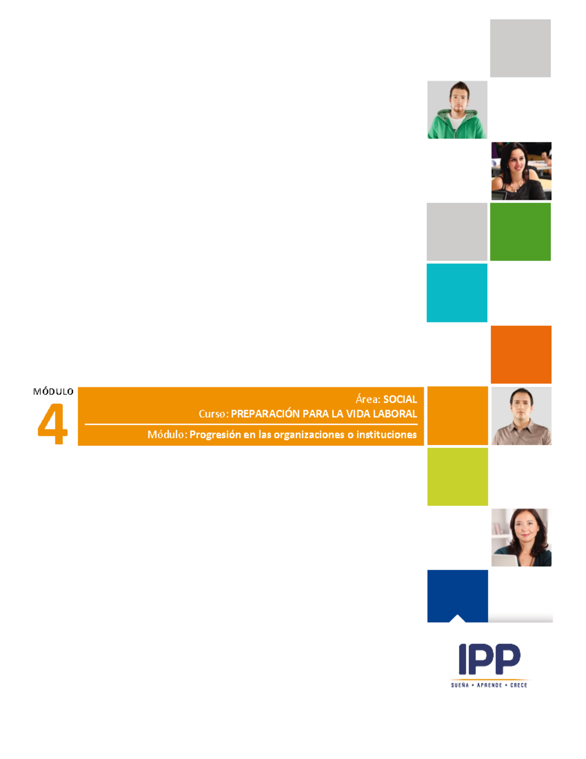 M4+-+Preparaci%C3%B3n+para+la+Vida+del+Trabajo - 4 Área: SOCIAL Curso ...