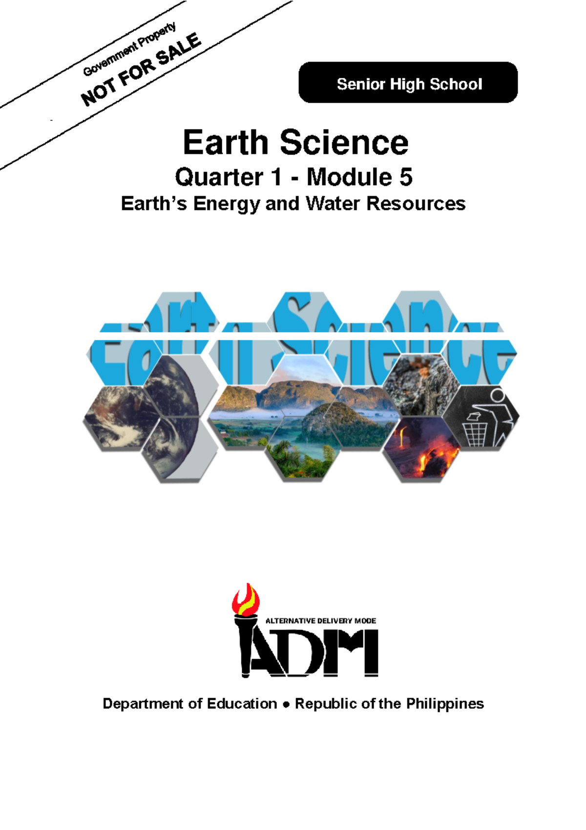 ES-Q1 Mod5 Earths Energy And Water Resources V3 - NOT Earth Science ...