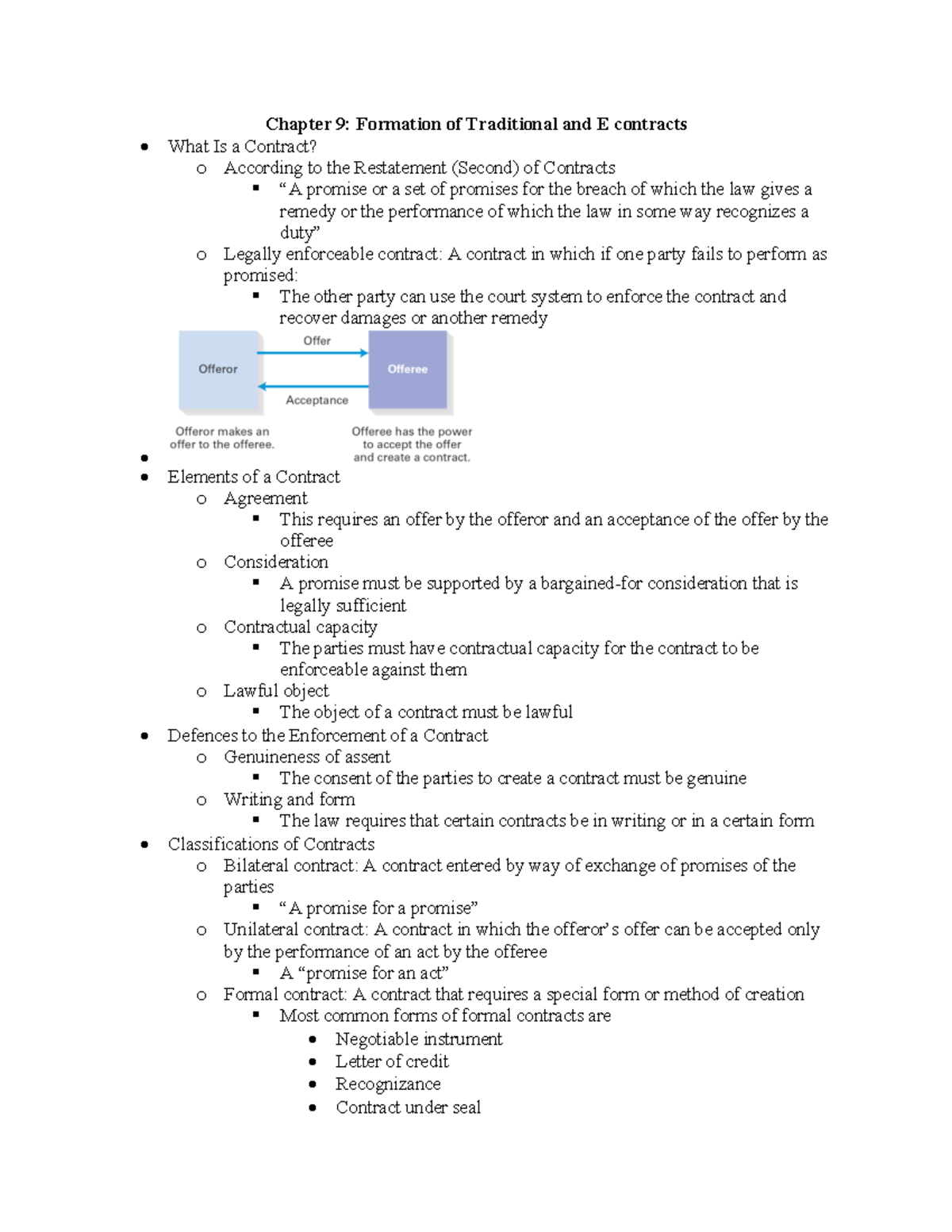 LGS Mod 3 Notes - Ruth Ann Hall - Chapter 9: Formation of Traditional ...