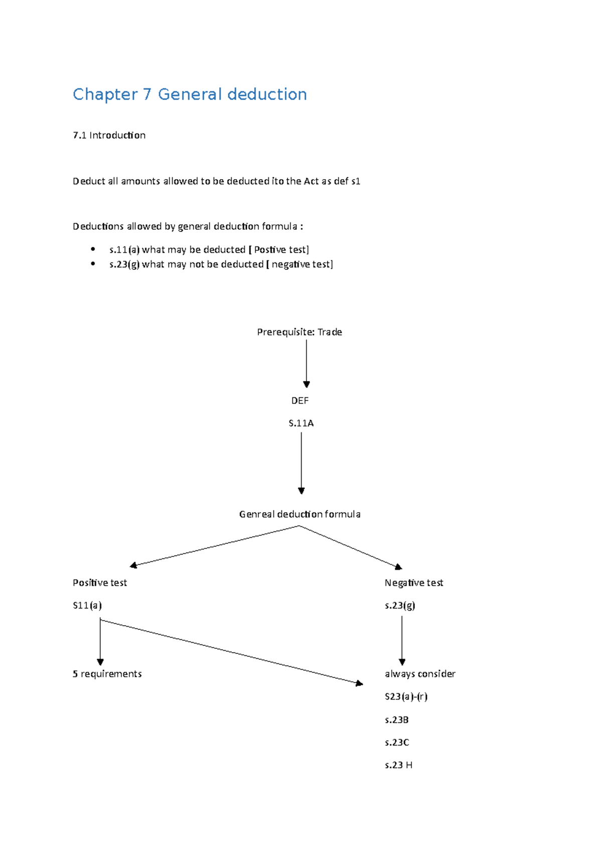 Chapter 7 General deduction 1 - Chapter 7 General deduction 7 ...