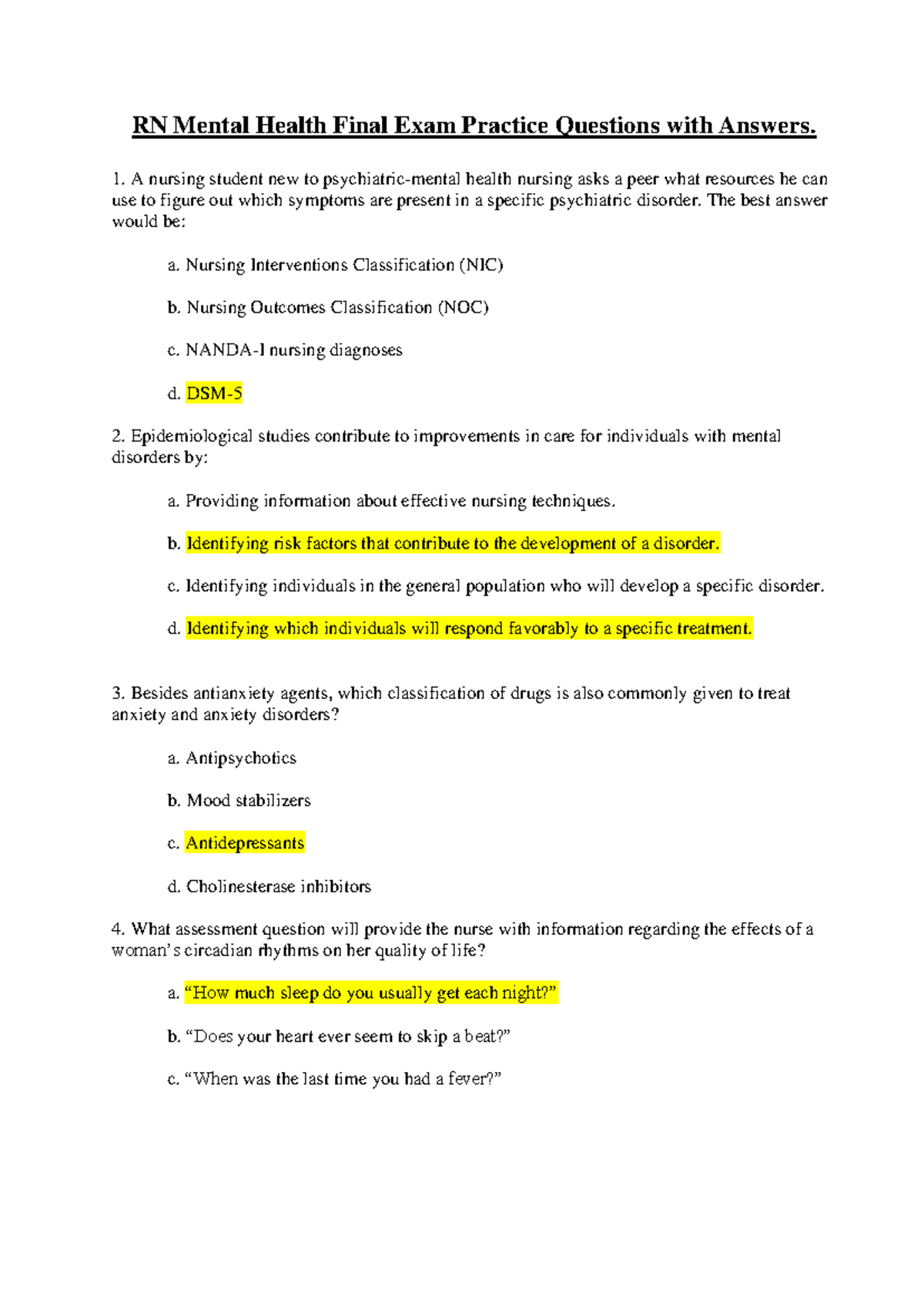 Hesi-rn-mental-health-final-exam-practice-questions-with-answers-1 ...