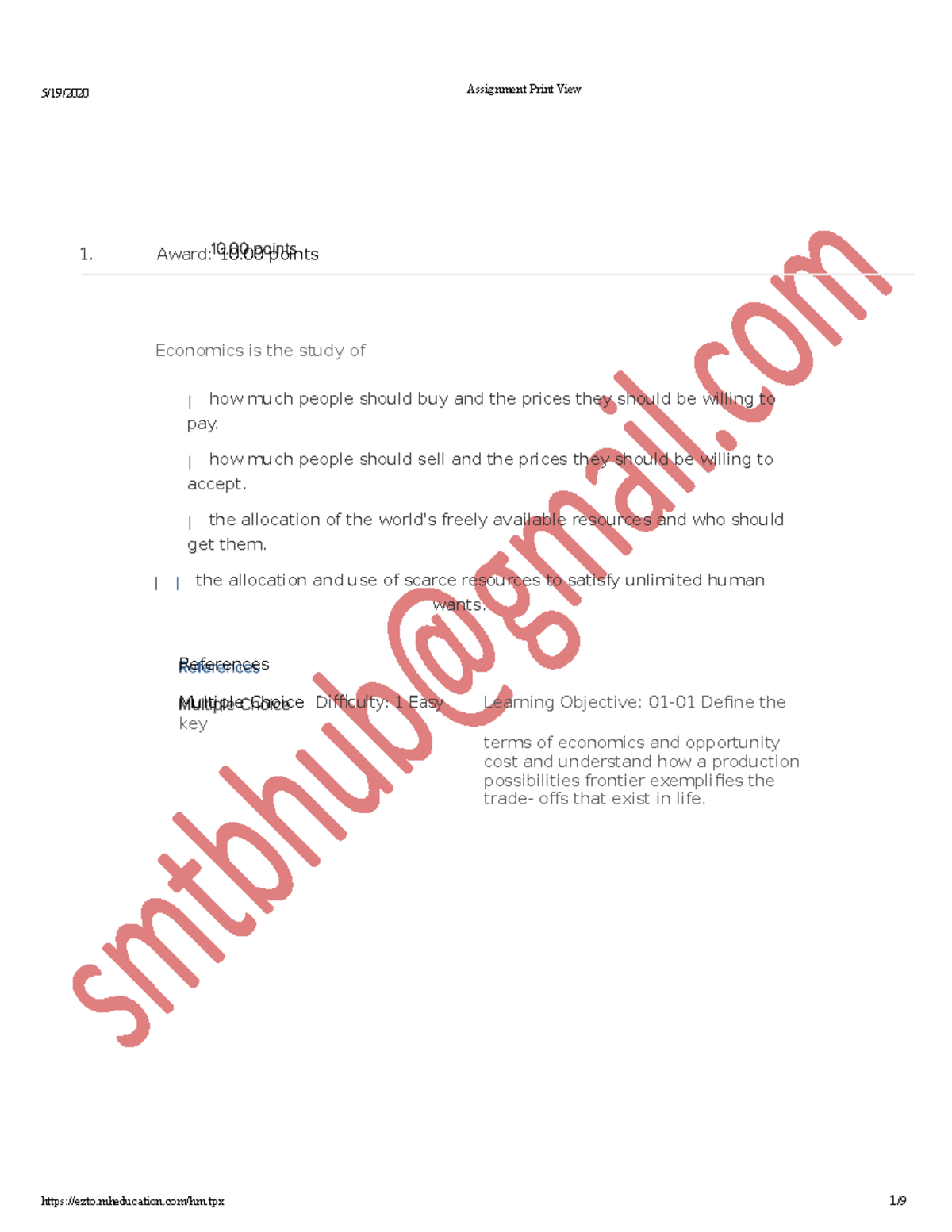 Solutions Test Bank For Issues in Economics Today 9th Edition By Guell ...