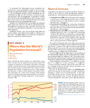 2 Population - Key Issue 1 Text-1 - CASE STUDY / Population Growth in ...