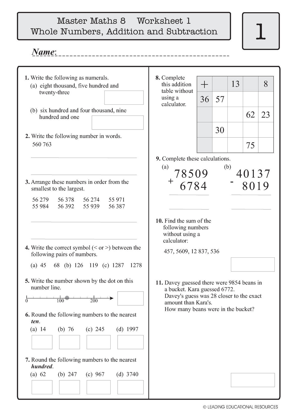 year 8 maths homework booklet pdf