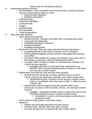 Chapter 5 Pharm Study guide - Chapter 5 Adverse Drug Reactions Adverse ...