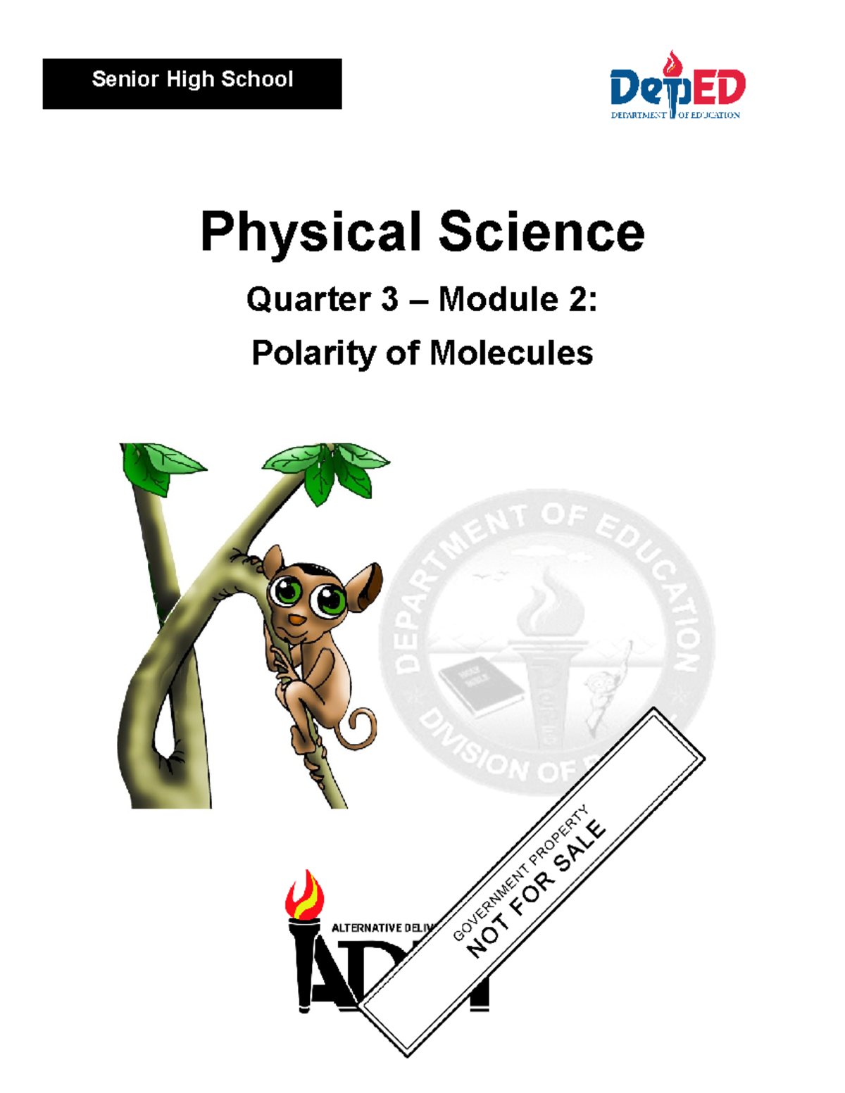 Ps Q3 Module 2 Wk2 Senior High School Science Physical Science Quarter 3 Module 2 8910