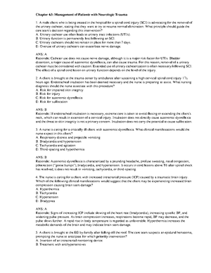 ATI basic concept Autonomic Dysreflexia - ACTIVE LEARNING TEMPLATES ...