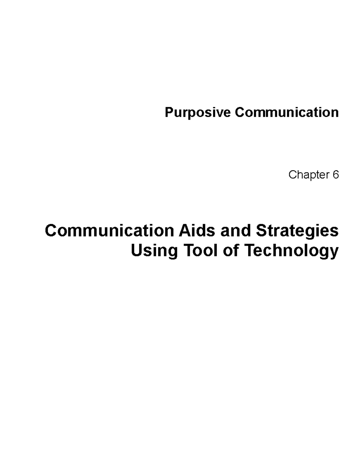 Chapter 6 I hope this will help Purposive Communication Chapter 6