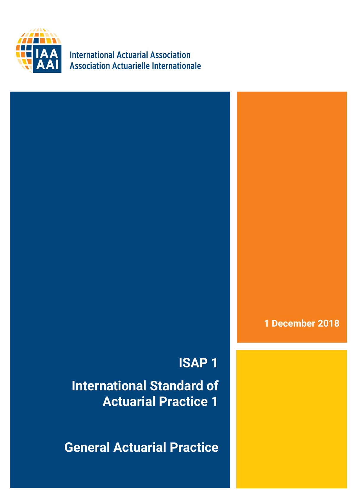 isap1-review-adopted-1dec2018-v2-16april-2019-actuarial-science-studocu