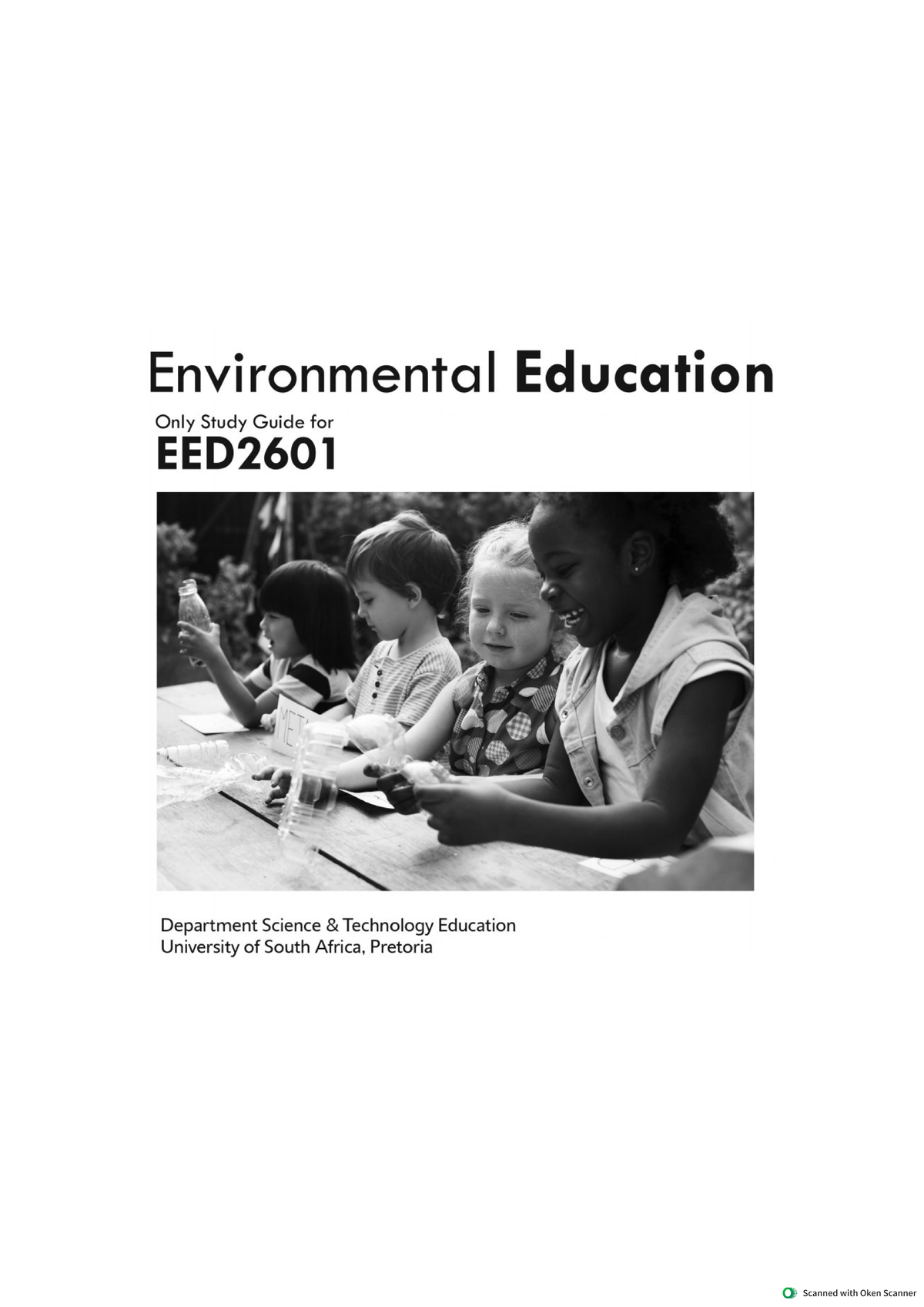 EED2601 Study Guide - Tutorial - Environmental Education Only Study ...