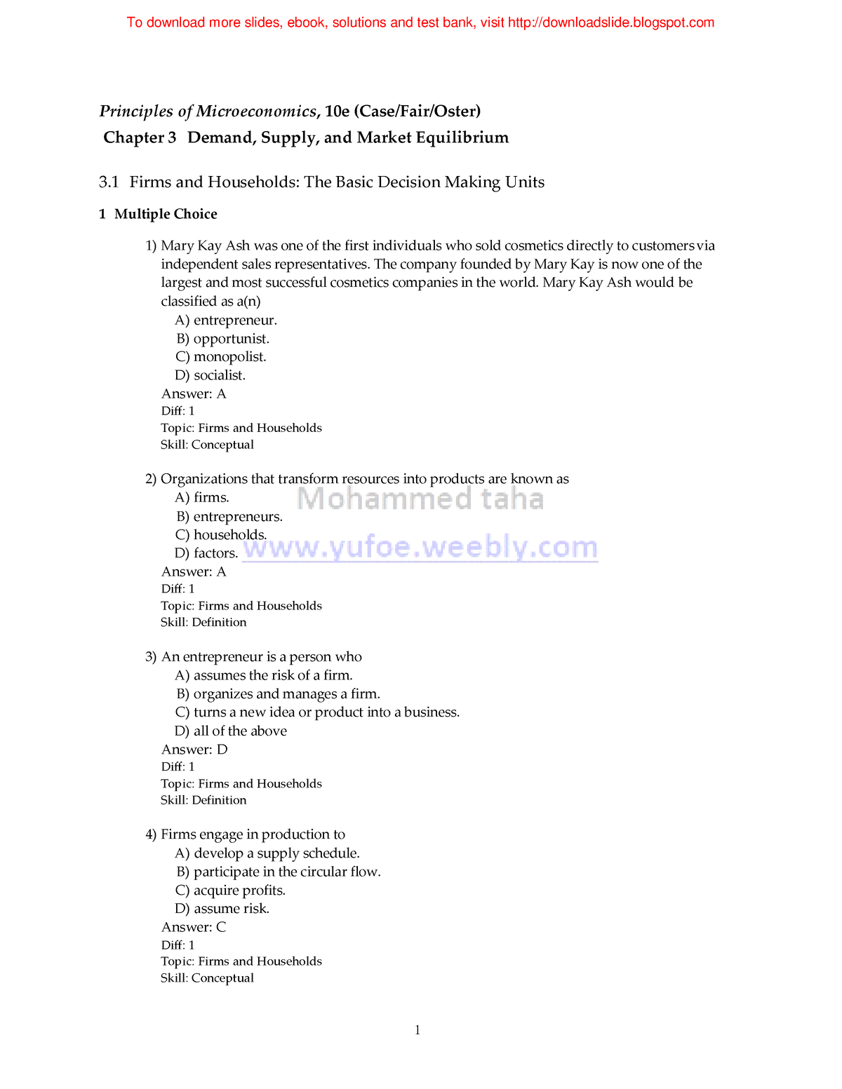 Chapter 3 Demand Supply And Market Equilibrium - Principles Of ...