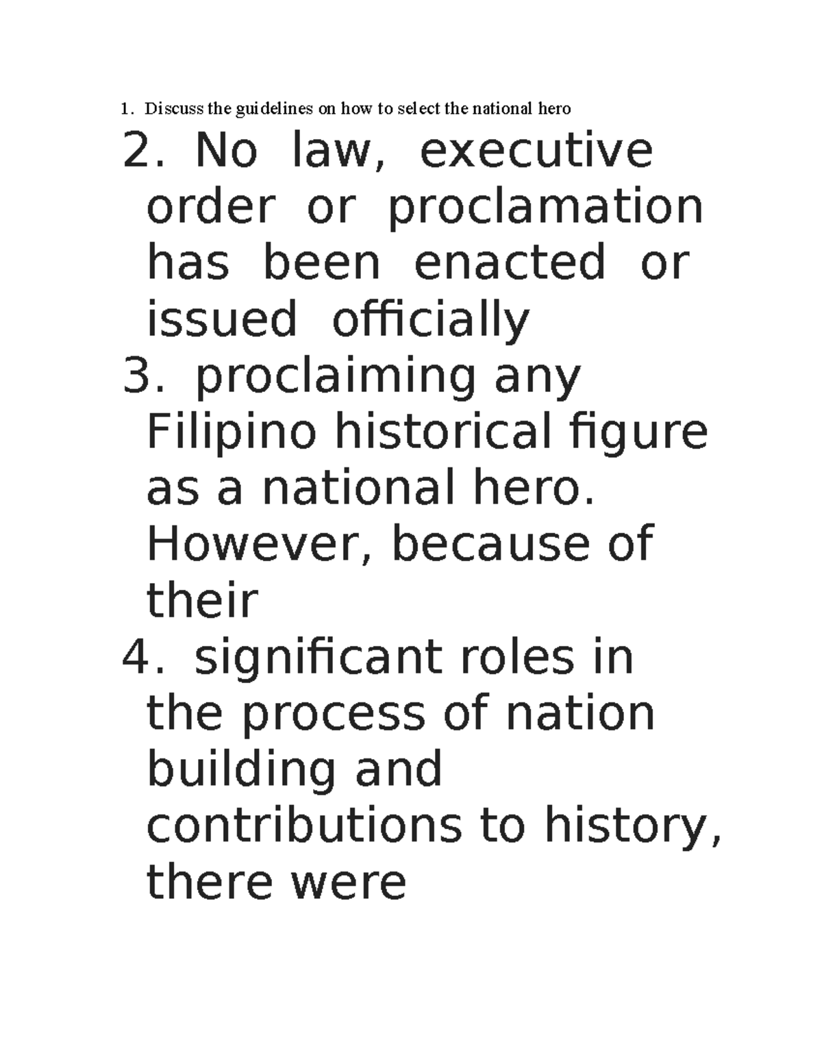 Rizal chapter 2 and 3- section 2C - 1. Discuss the guidelines on how to ...