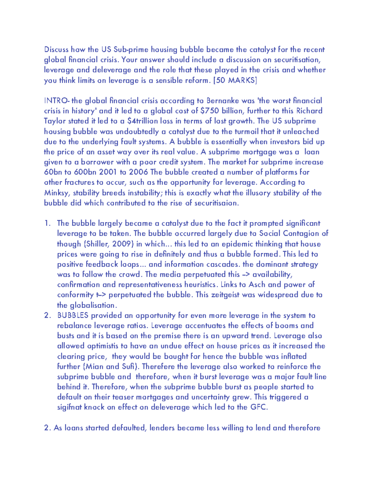 Financial bubbles thesis 03 picture