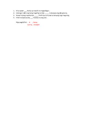 Worksheet Works Identifying Sentence Types 1 - A Identifying Sentence ...