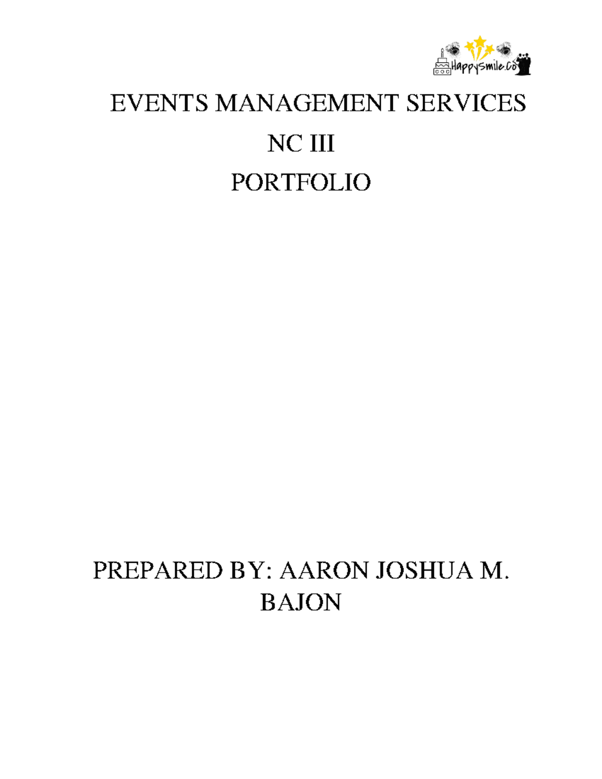 event management bachelor thesis