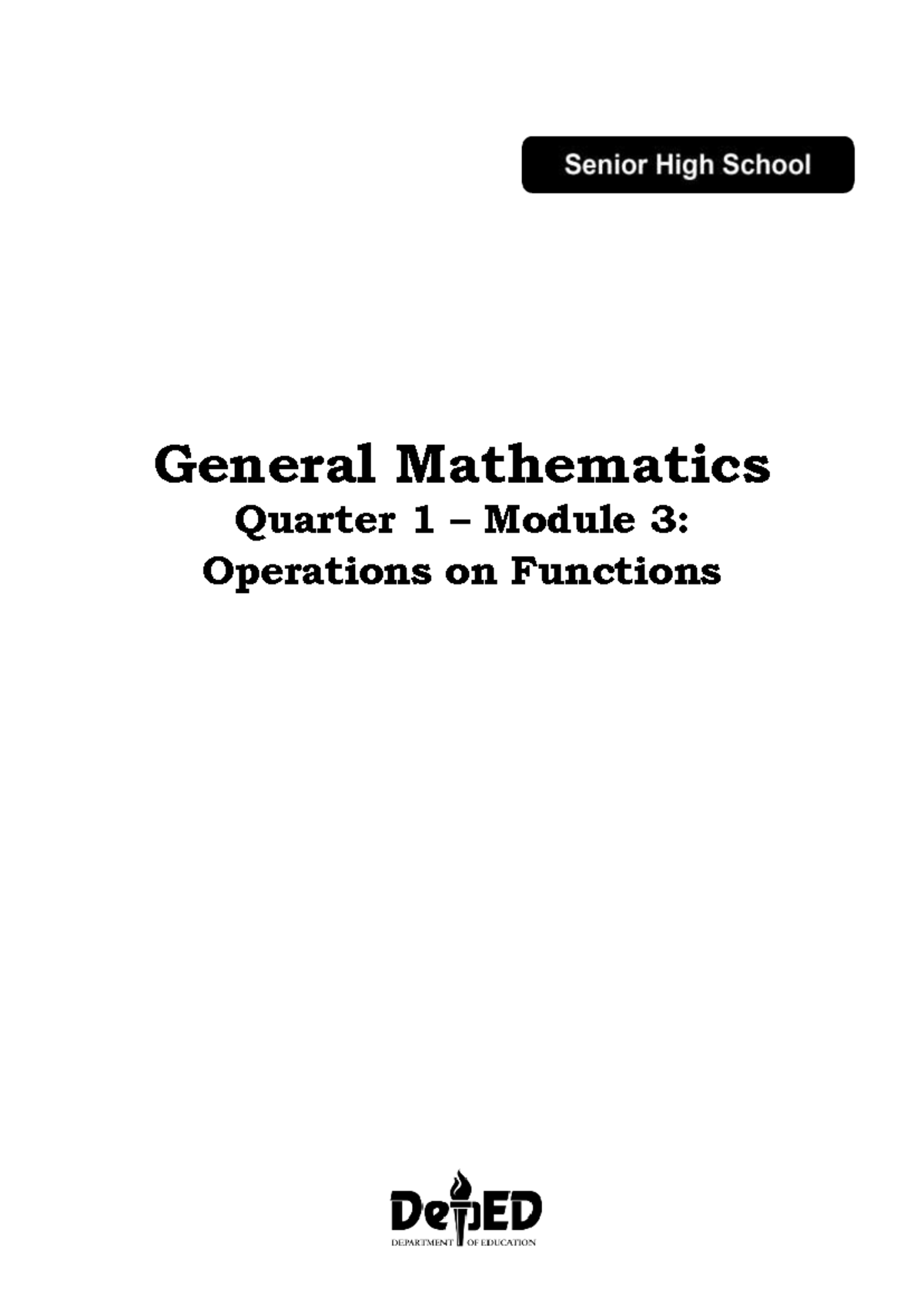 Operations-on-functions - General Mathematics Quarter 1 – Module 3 ...