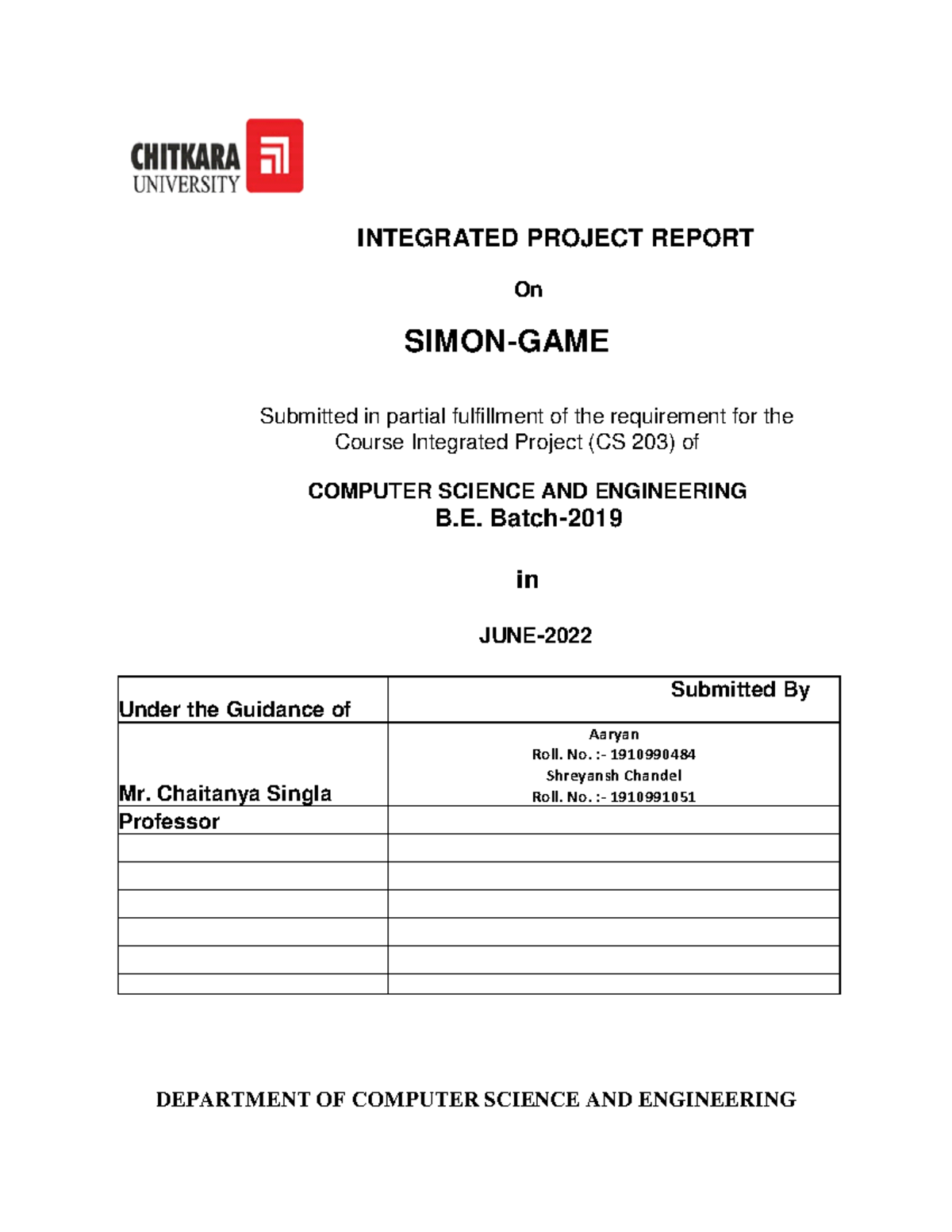 Simon-game-integrated-project-report compress - INTEGRATED PROJECT ...