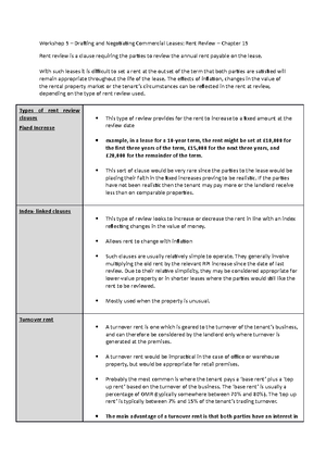 WS02 - Class A & B Liability - Task 1 - LPC Advanced Real Estate WS2 ...