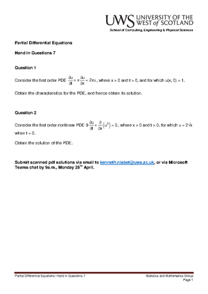 PDES Laplace - Lecture Notes Week 6-7 - Partial Differential Equations ...