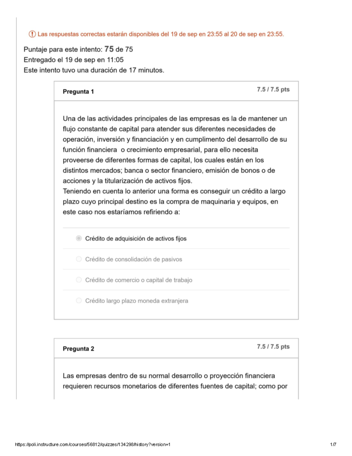 Parcial - Escenario 4 - Gerencia Financiera - POLI - Studocu